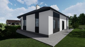 Проект Загородный дом «Чехия» частного дома для строительства