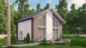 Проект Загородный дом "Воздух" частного дома для строительства