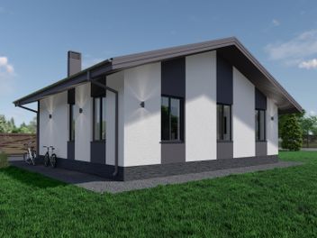 Проект MODERN 2.0 частного дома для строительства