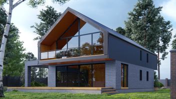 Проект Дом из CLT "Ливадия" частного дома для строительства