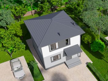 Проект КОМФОРТ-105 частного дома для строительства