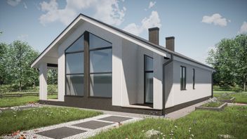 Проект Загородный дом «Андорра» частного дома для строительства