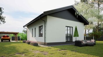 Проект Проект 80м2  частного дома для строительства